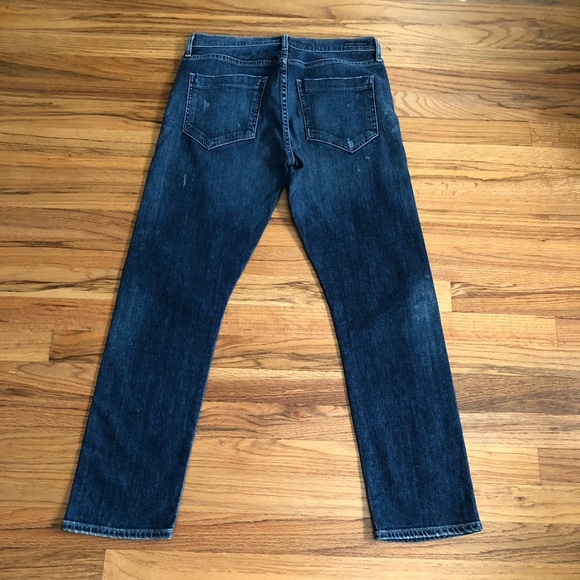 Never worn Citizens of Humanity Carlton ankle straight leg jeans blue size 30 - Picture 2 of 16